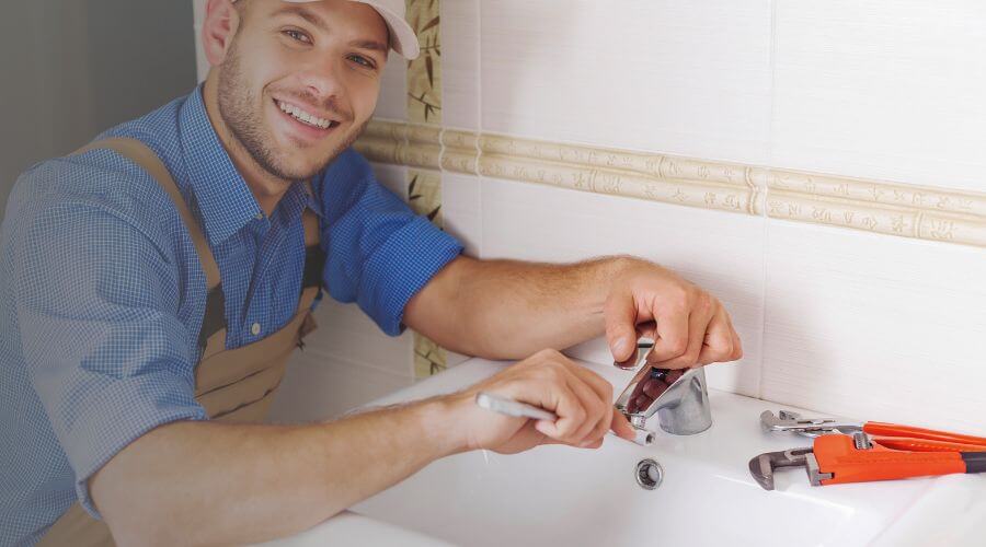 Faucet cartridge replacement in Hudson, IA